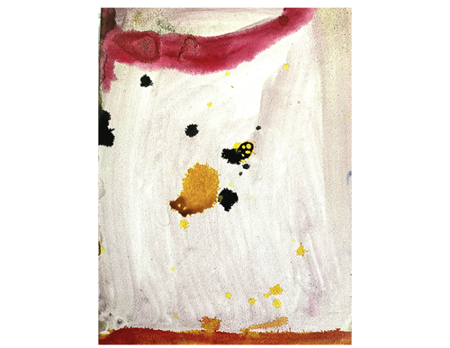 Untitled 2023, pencil on paper, 30/42 cm