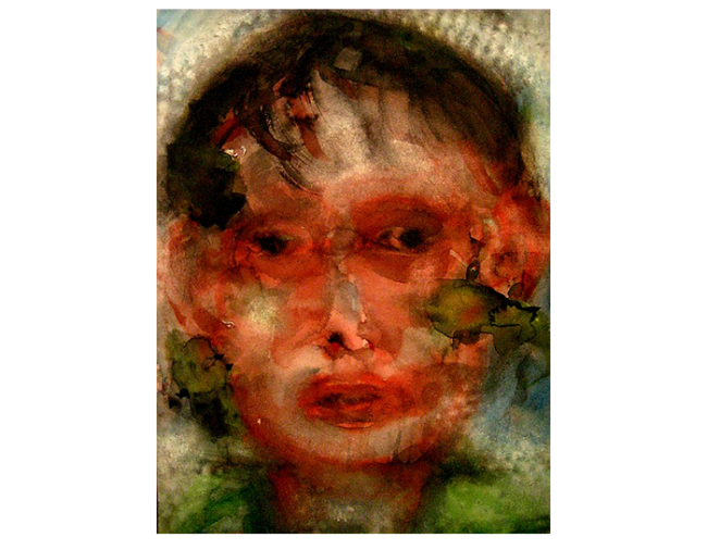 Untitled 2017, pencil on paper, 30/42 cm